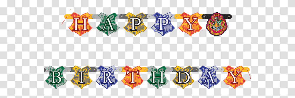Birthday Banner Banner Birthday Party Harry Potter Free Printable, Symbol, Text, Poster, Advertisement Transparent Png