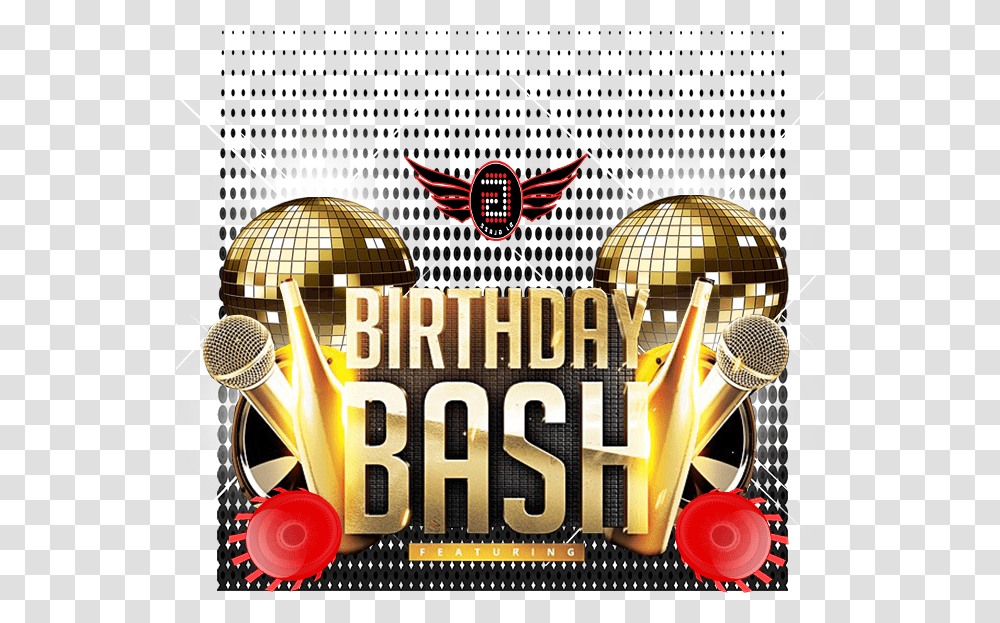 Birthday Bash, Advertisement, Poster, Flyer, Paper Transparent Png