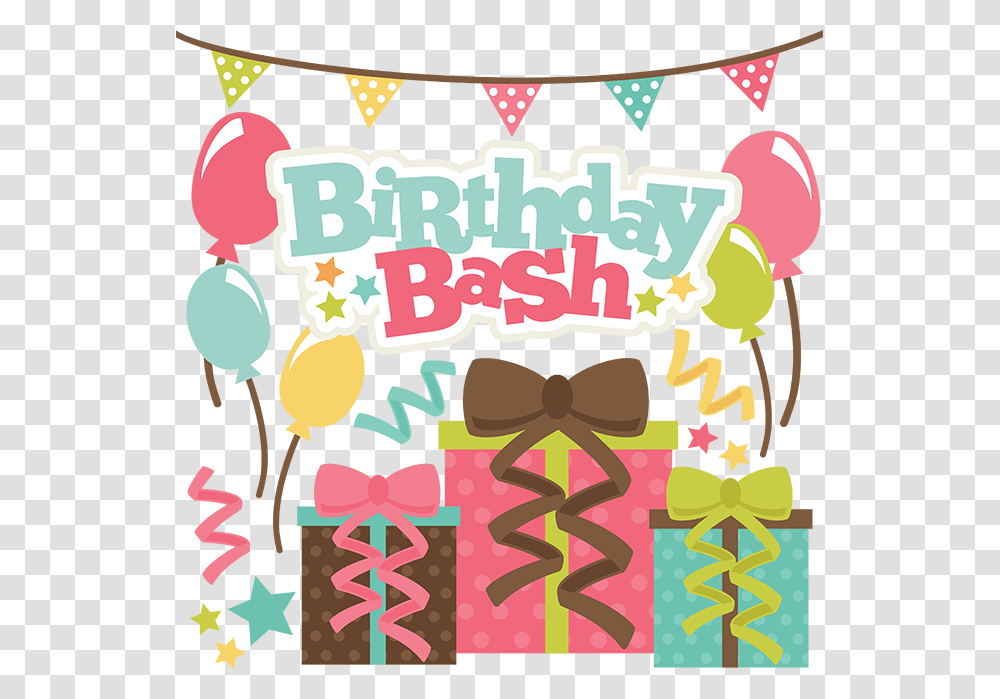 Birthday Bash For Girls, Advertisement, Poster, Flyer, Paper Transparent Png