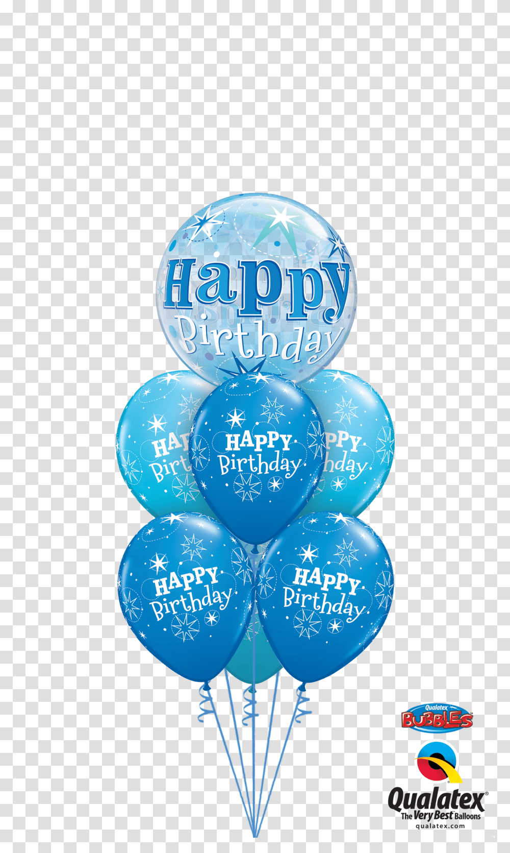 Birthday Blue Bubble Luxury At London Helium Balloons Blue Happy Birthday Latex Balloons, Advertisement, Poster, Paper, Flyer Transparent Png