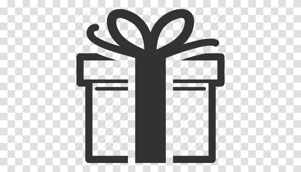 Birthday Box Celebration Christmas Gift Present Surprise Icon, Cross, Chair, Furniture Transparent Png