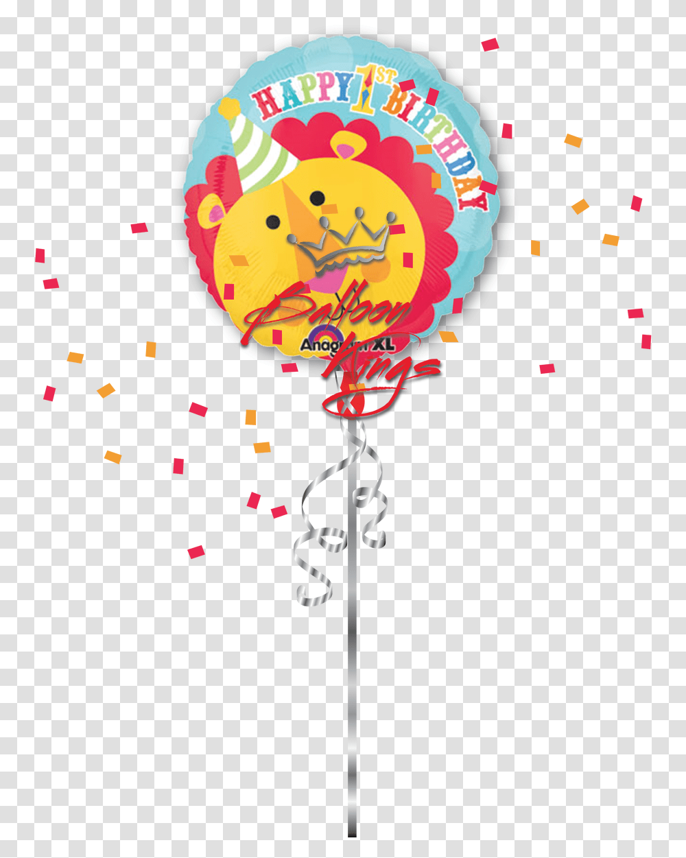 Birthday Boy Balloon, Paper, Confetti Transparent Png