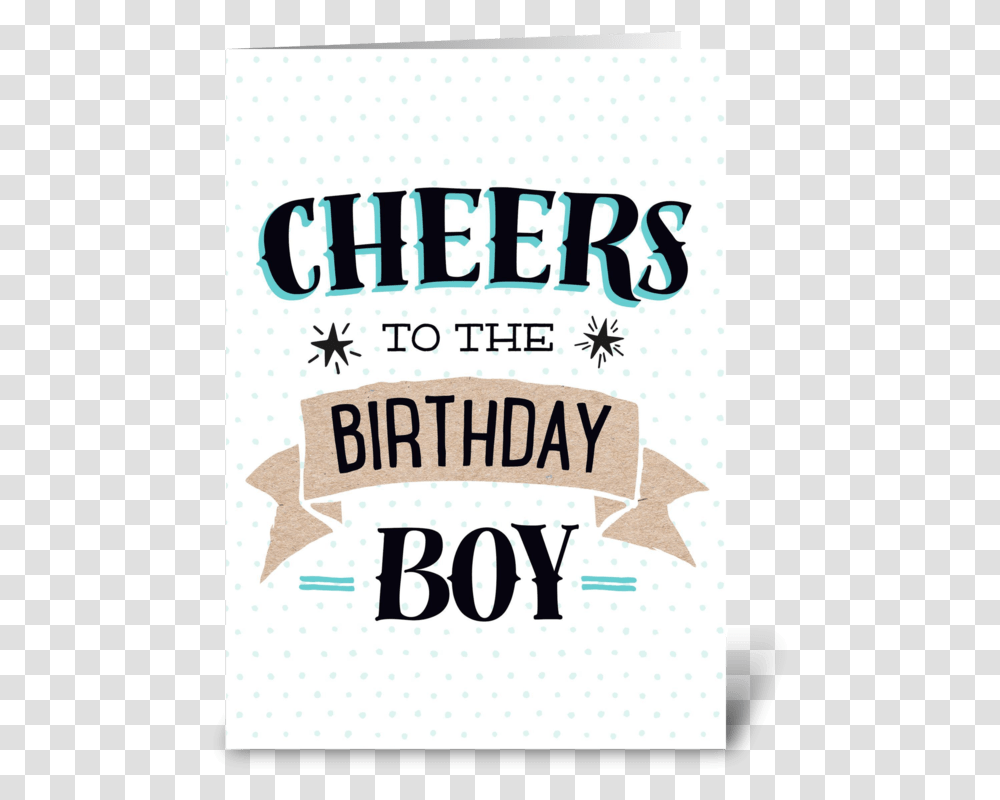 Birthday Boy Greeting Card Poster, Advertisement, Flyer, Paper Transparent Png