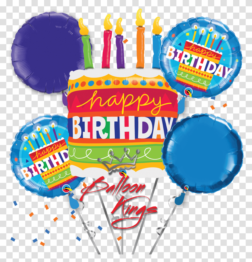 Birthday Cake Amp Candles Bouquet, Paper, Balloon, Flyer, Poster Transparent Png