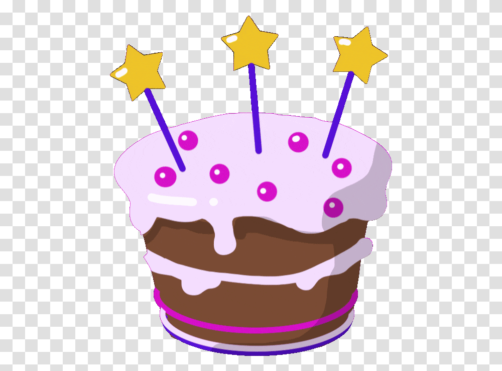Birthday Cake Birthday Cake Clipart Gif, Cream, Dessert, Food, Creme Transparent Png