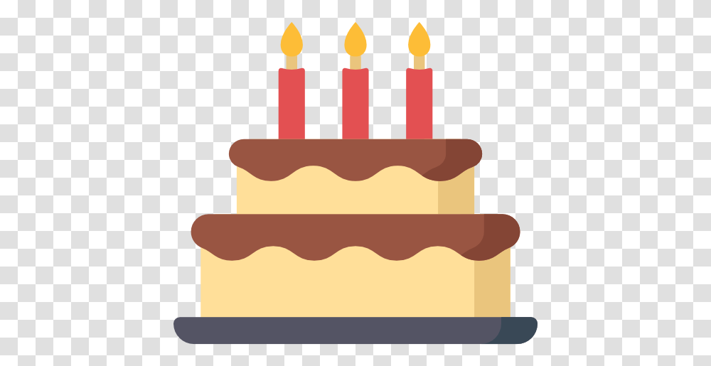 Birthday Cake Birthday Cake Flat Icon, Dessert, Food, Candle, Sweets Transparent Png