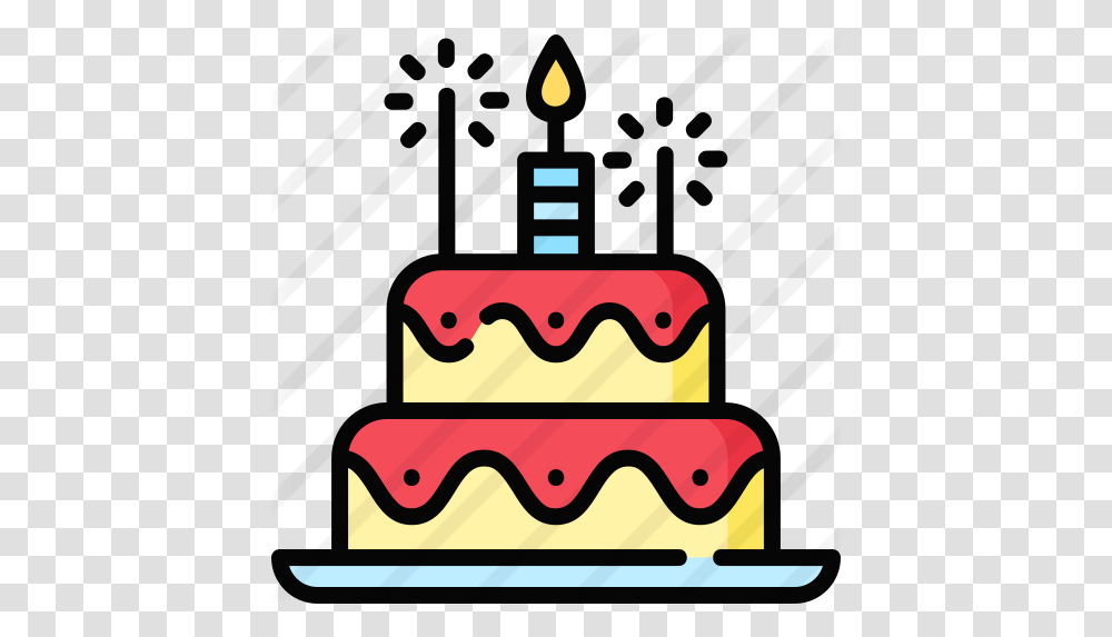 Birthday Cake Birthday Cake Free Icon, Dessert, Food, Cream, Creme Transparent Png