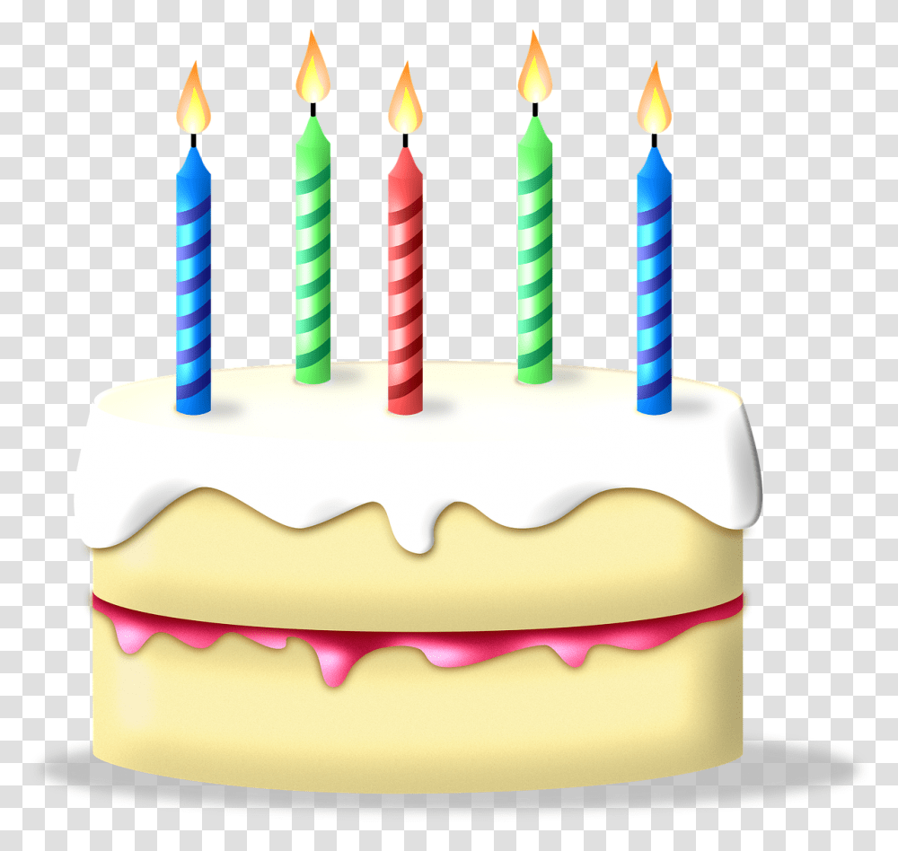 Birthday Cake Candles Free Image On Pixabay Torte Mit 11 Kerzen Clipart, Dessert, Food Transparent Png