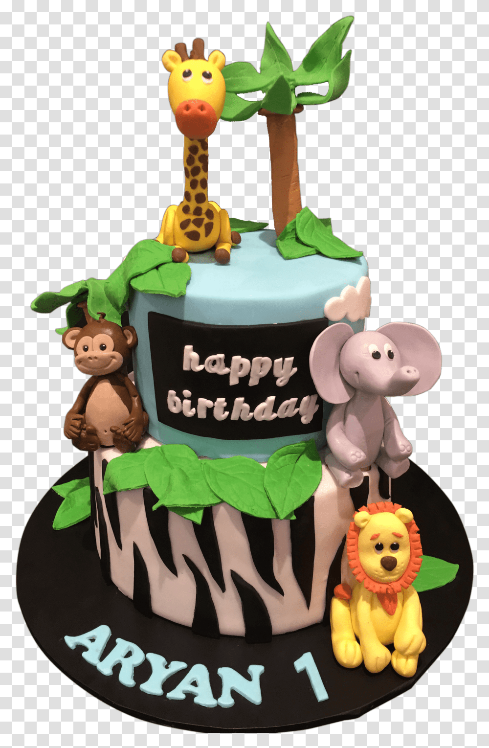 Birthday Cake Cartoon Birthday Cake, Dessert, Food, Icing, Cream Transparent Png