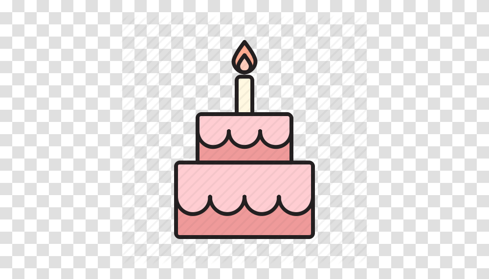 Birthday Cake Celebrate Food Sweet Sweets Tart Icon, Dessert, People, Candle Transparent Png