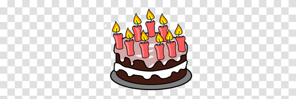 Birthday Cake Clip Art, Dessert, Food, Candle, Fire Transparent Png