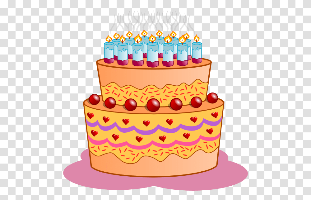 Birthday Cake Clip Art Free Black And White Clip Art Picture Of Cake, Dessert, Food Transparent Png