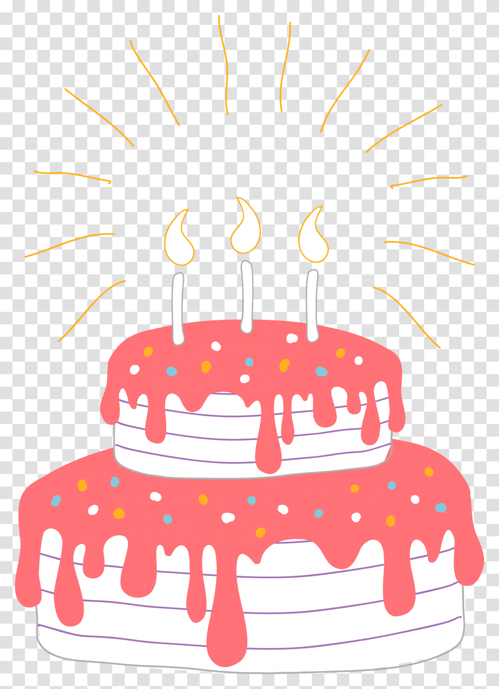 Birthday Cake Clip Art Image, Dessert, Food Transparent Png