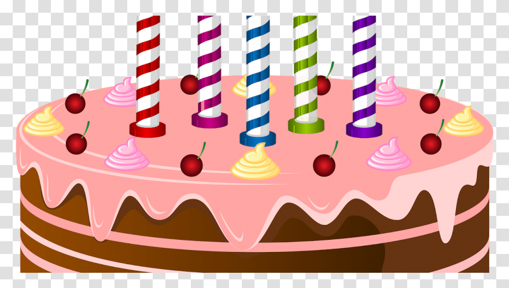 Birthday Cake Clipart Clipart Birthday Cake, Dessert, Food, Icing, Cream Transparent Png