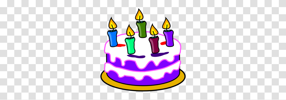 Birthday Cake Clipart, Dessert, Food, Candle Transparent Png