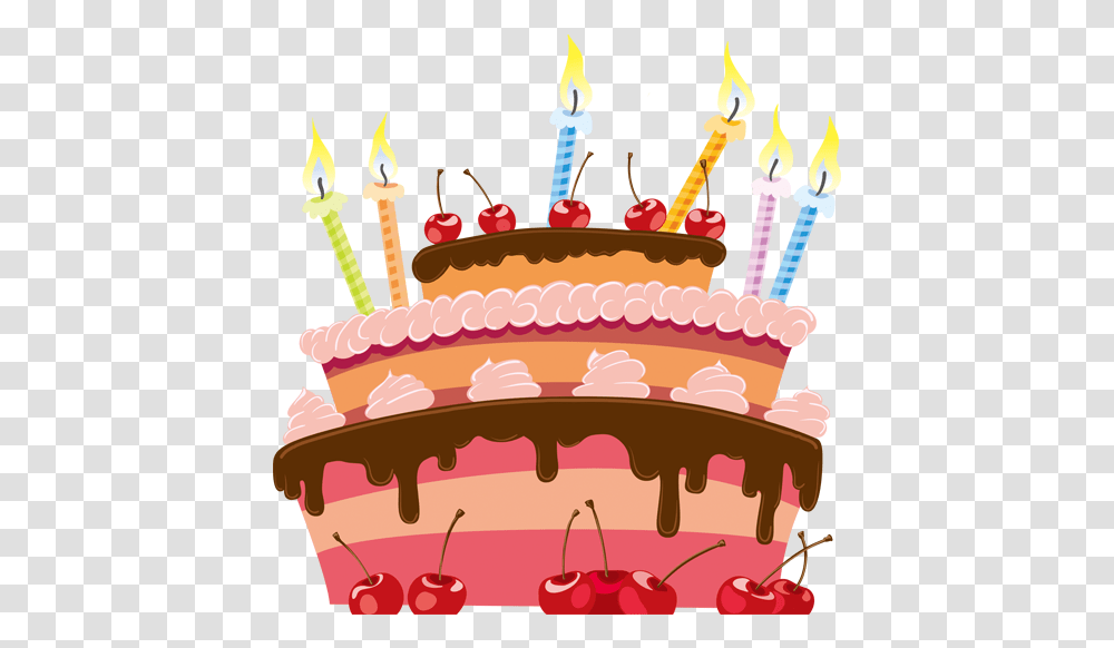 Birthday Cake Cupcake Illustration Birthday Cake Free Illust Birthday Cake, Dessert, Food, Cream, Creme Transparent Png