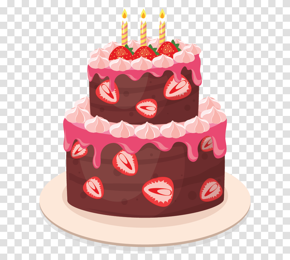 Birthday Cake Download Birthday Cake, Dessert, Food, Torte Transparent Png