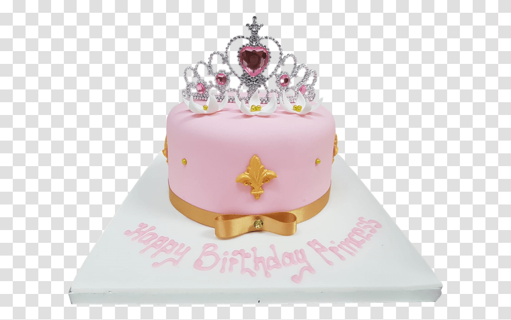 Birthday Cake Download Princess Tiara Birthday Cake, Dessert, Food, Accessories, Accessory Transparent Png