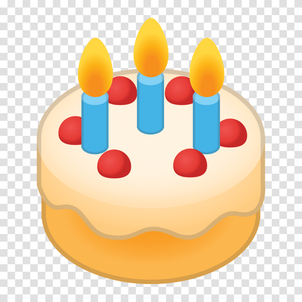 Birthday Cake Emoji Birthday Cake Emoji, Dessert, Food, Sweets, Confectionery Transparent Png