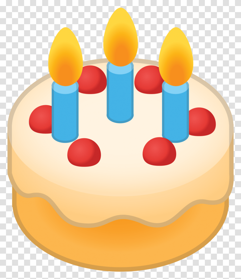 Birthday Cake Emoji, Dessert, Food, Sweets, Confectionery Transparent Png