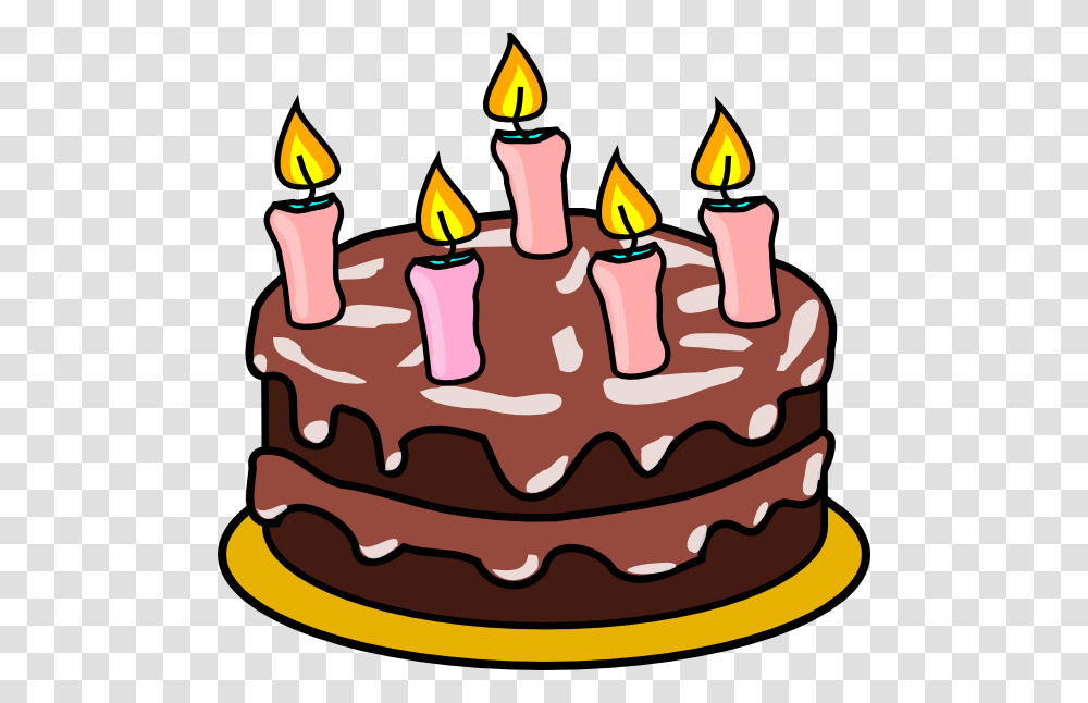 Birthday Cake For A Girl Clip Art, Dessert, Food Transparent Png