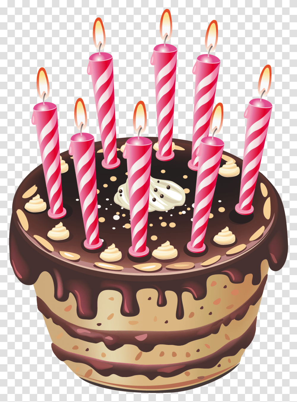 Birthday Cake For Boyfriend, Dessert, Food, Cream, Creme Transparent Png