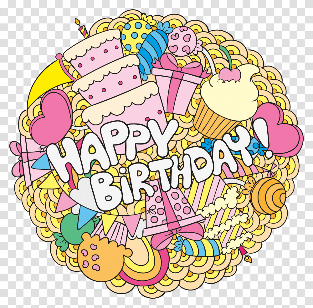 Birthday Cake Greeting Card Happy Birthday To You Greeting Card, Doodle, Drawing, Food Transparent Png