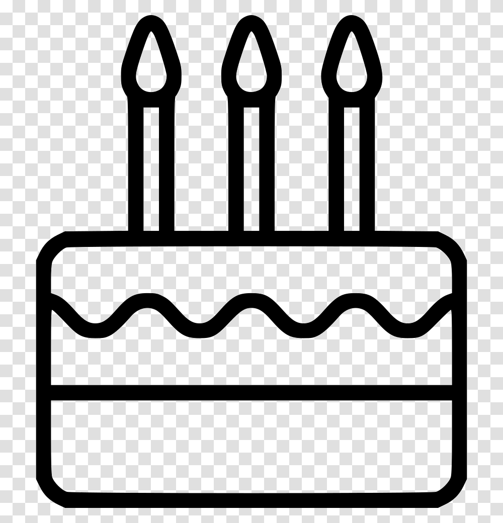 Birthday Cake Icon Free Download, Label, Land, Stencil Transparent Png