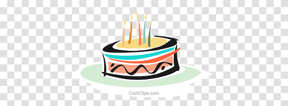 Birthday Cake Royalty Free Vector Clip Art Illustration, Dessert, Food Transparent Png