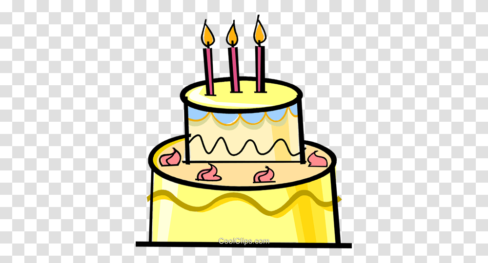 Birthday Cake Royalty Free Vector Clip Art Illustration, Dessert, Food Transparent Png