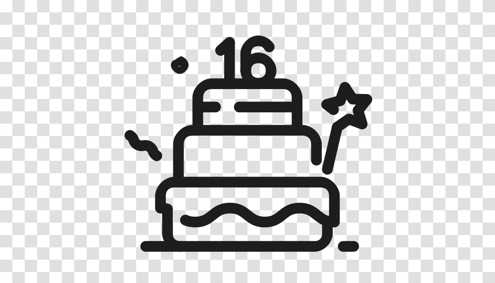 Birthday Cake Sixteen Sweet Icon, Chess, Vehicle, Transportation Transparent Png