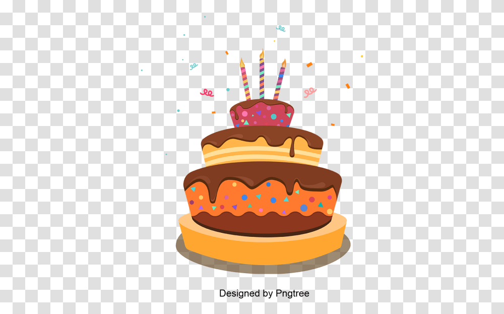 Birthday Cake Vector, Dessert, Food, Sweets, Confectionery Transparent Png