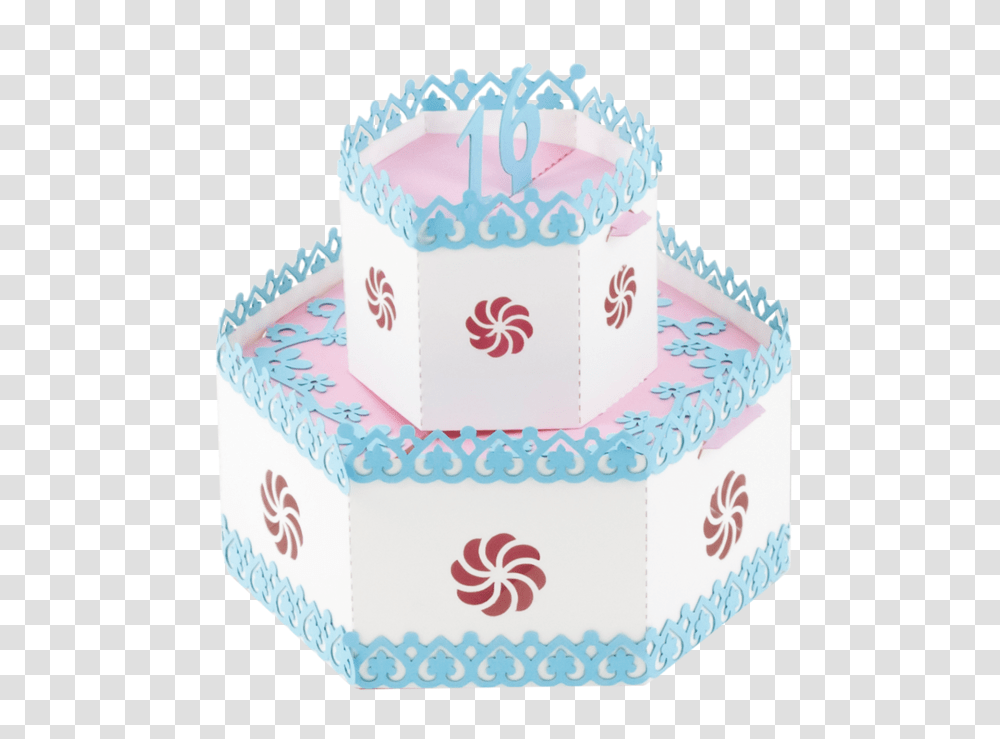 Birthday Cake With Custom Candles Popup Cake Decorating Supply, Dessert, Food, Icing, Cream Transparent Png
