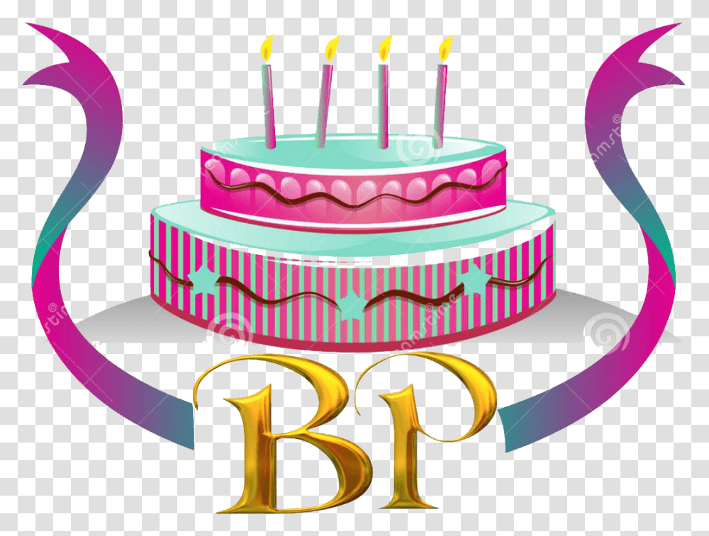 Birthday Cakes Logo, Dessert, Food, Icing, Cream Transparent Png