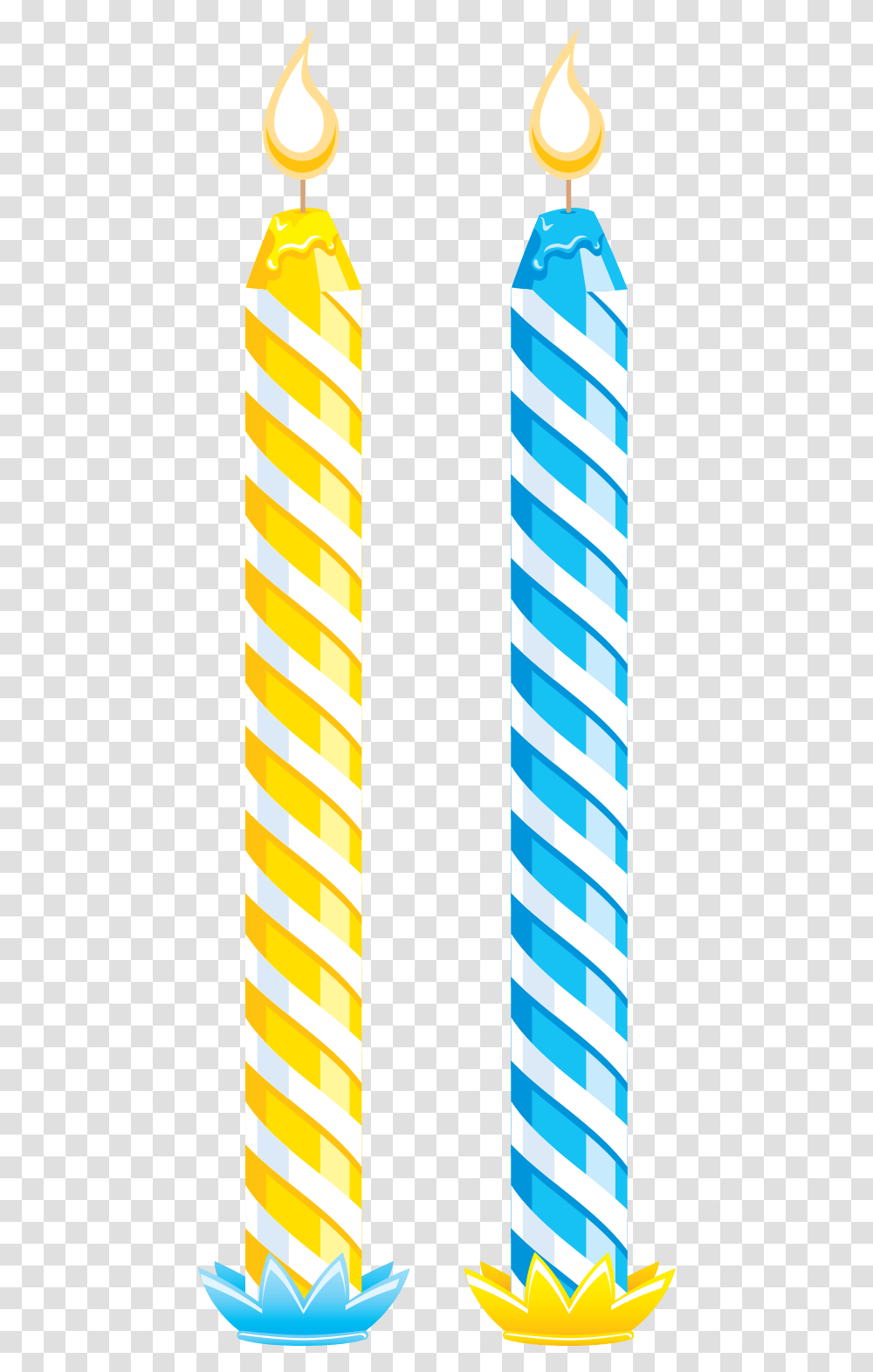 Birthday Candle, Cane, Stick Transparent Png