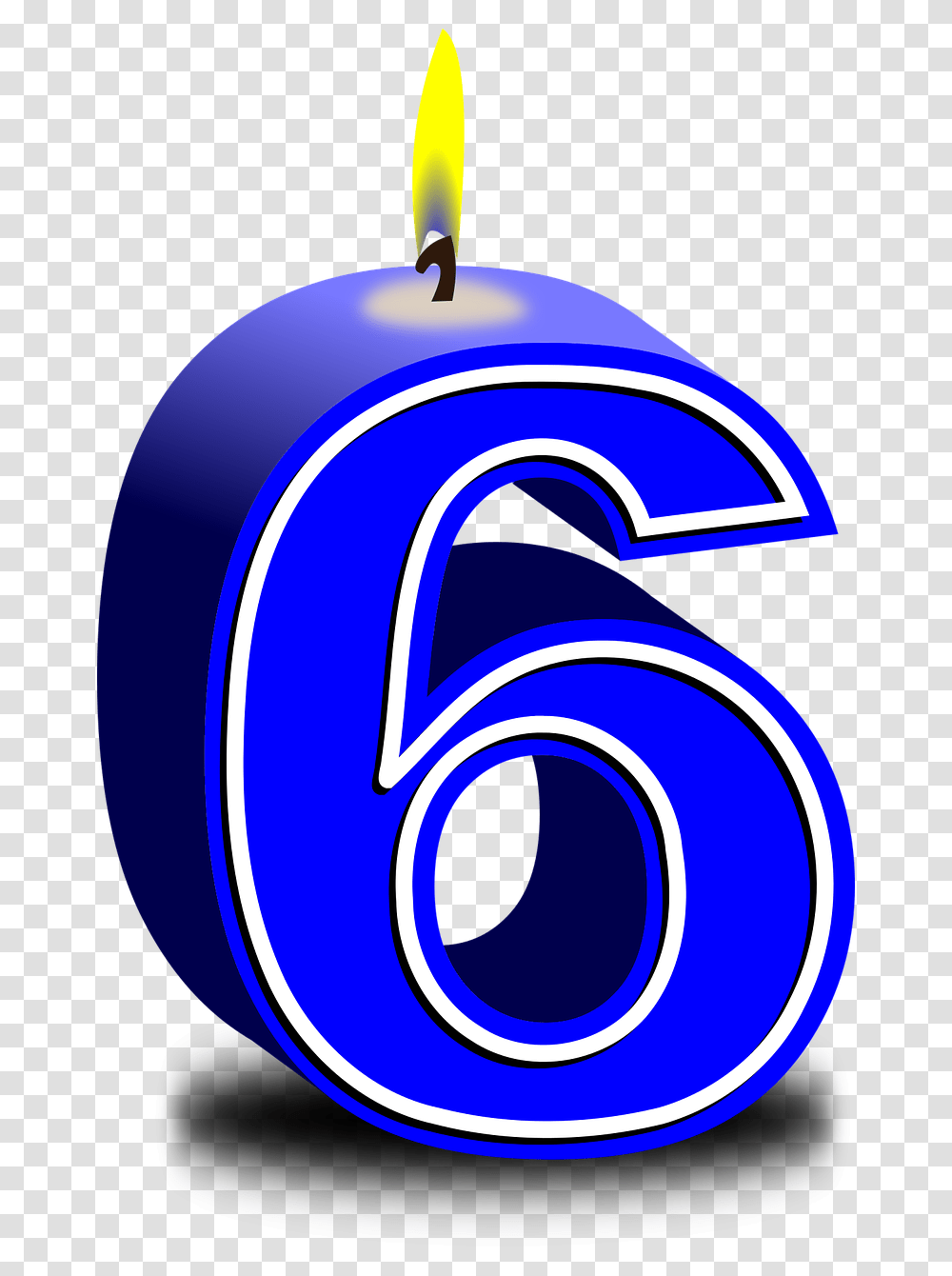 Birthday Candle, Number, Alphabet Transparent Png