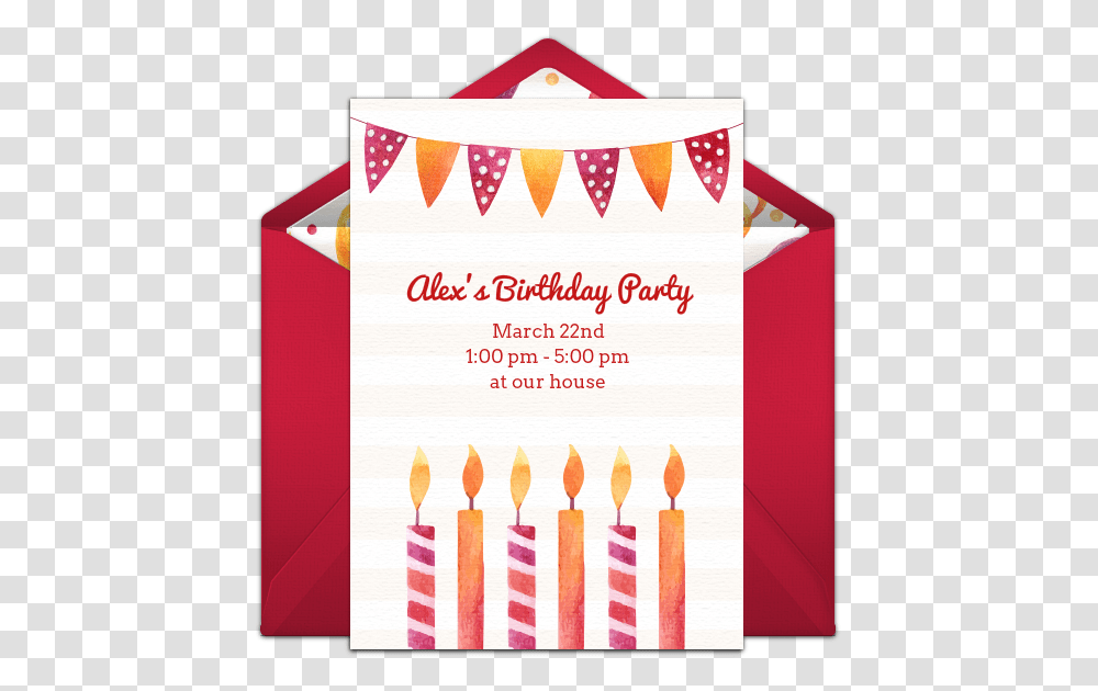 Birthday Candle Watercolor Birthday Candles Online Free Invitations For Holiday Cheers, Poster, Advertisement, Flyer, Paper Transparent Png