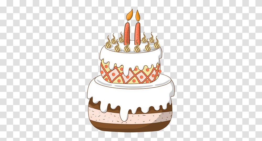 Birthday Candles Background Birthday Cake Cartoon Background, Dessert, Food, Wedding Cake, Icing Transparent Png