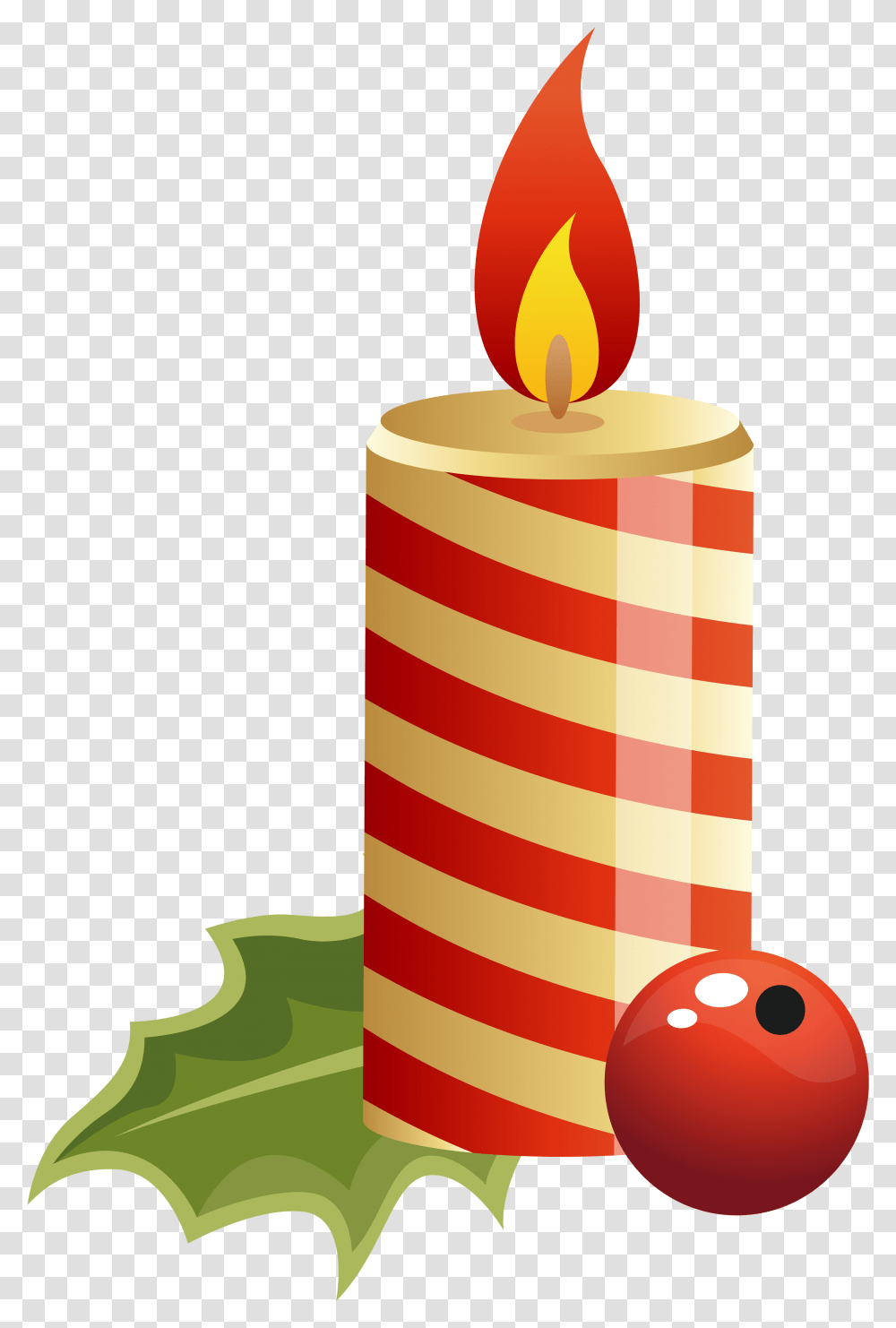 Birthday Candles Christmas Candle Clipart Transparent Png