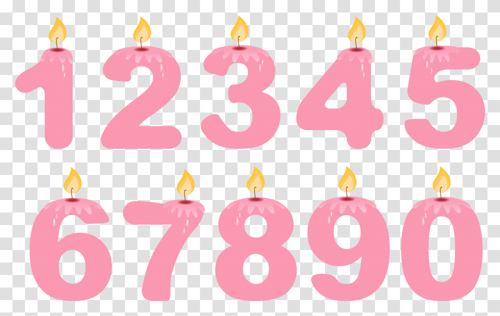 Birthday Candles Download Image Birthday Candle Number, Alphabet Transparent Png