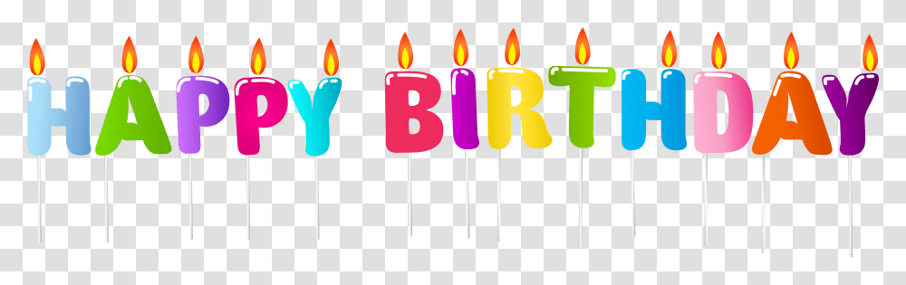 Birthday Candles Frame Download Happy Birthday Candle, Sweets, Food, Confectionery, Cake Transparent Png