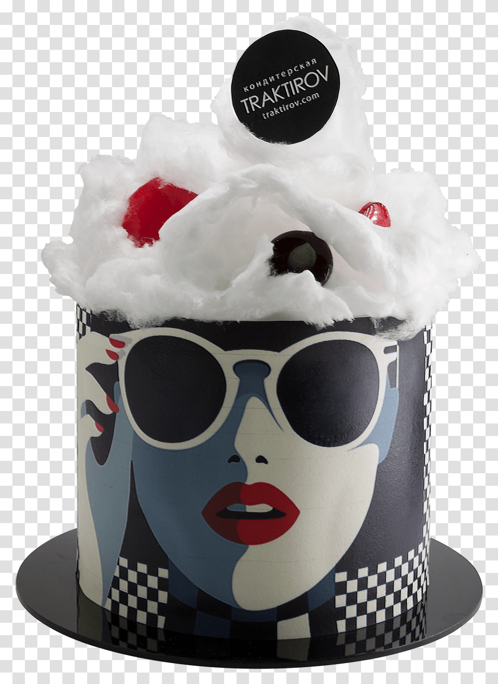 Birthday Caps, Cream, Dessert, Food, Sunglasses Transparent Png