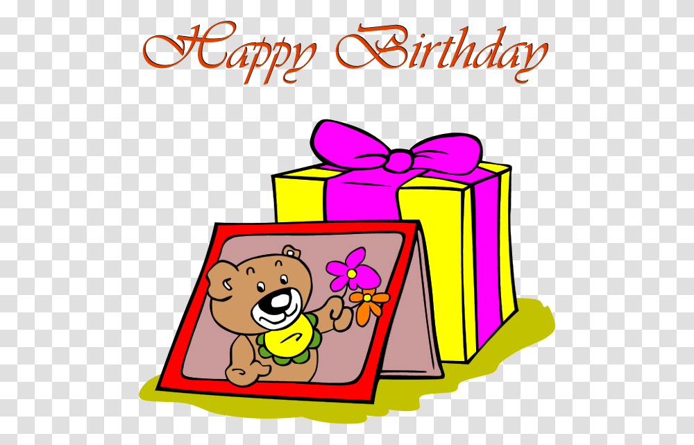 Birthday Card Clipart, Gift, Poster, Advertisement Transparent Png