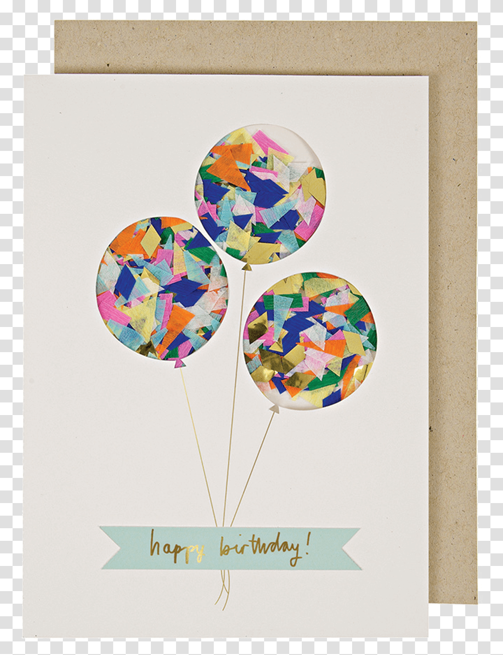 Birthday Card Confetti, Ball, Balloon, Paper Transparent Png