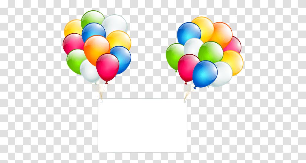 Birthday Card With Balloons Clip Art Clipart Transparent Png