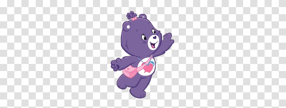Birthday Care Bear Clipart Free Clipart, Purple, Mammal, Animal, Toy Transparent Png