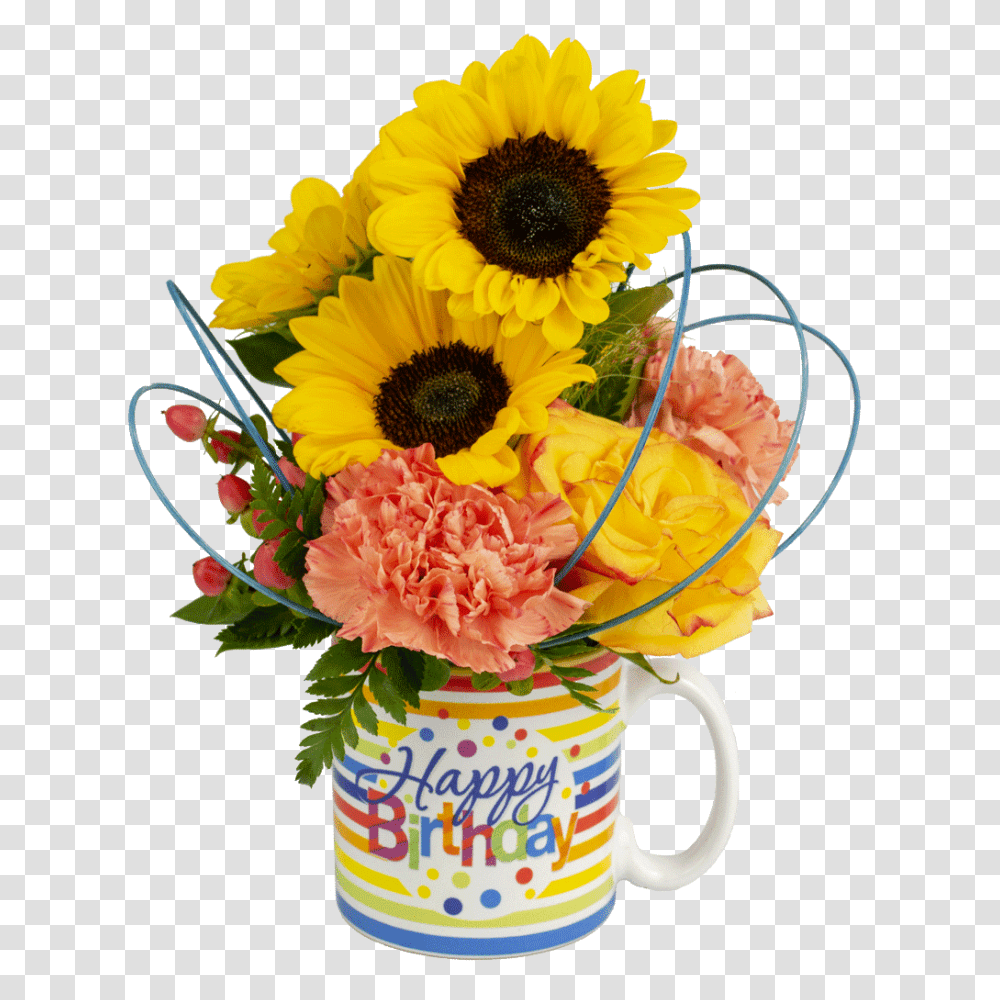 Birthday Cheer Bouquet, Plant, Flower, Blossom, Flower Arrangement Transparent Png