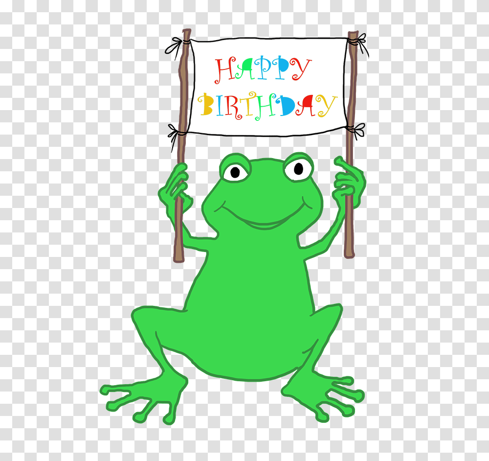 Birthday Clip Art And Free Birthday Graphics, Poster, Advertisement, Animal, Amphibian Transparent Png