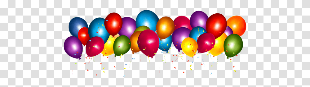 Birthday Clip Balloons, Paper, Confetti Transparent Png