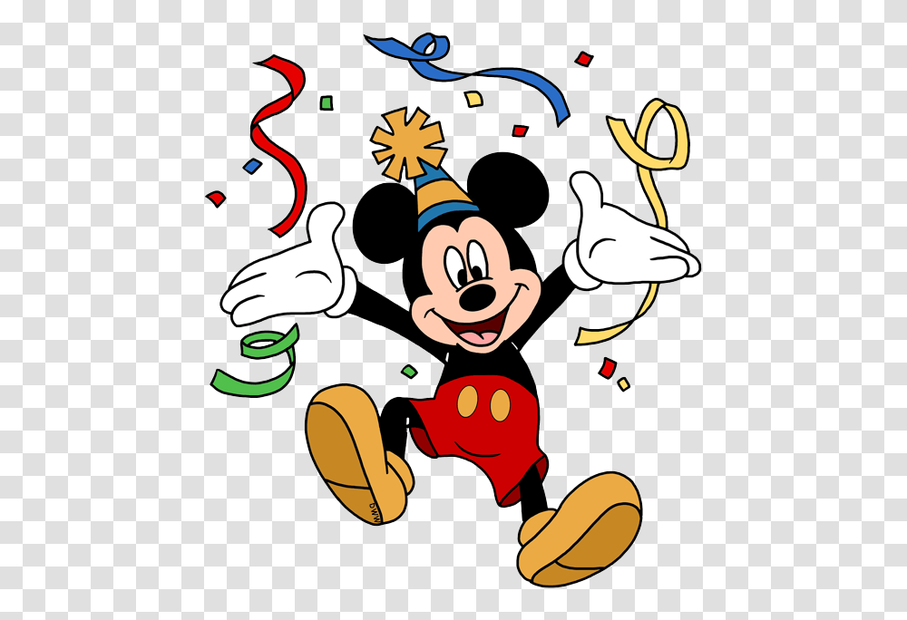 Birthday Clip Mickey Mouse, Elf, Paper Transparent Png